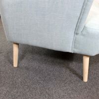 2-Sitzer Retro Sofa mintgrÃ¼n