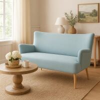 2-Sitzer Retro Sofa mintgrÃ¼n
