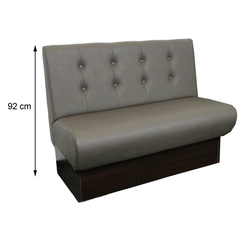 Esszimmerbank Vintage Norbert A1 Höhe 92 cm 100 cm Leder