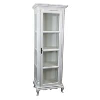 Schmale Vitrine Shabby Chic