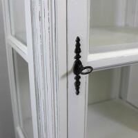 Schmale Vitrine Shabby Chic