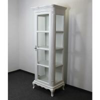 Schmale Vitrine Shabby Chic