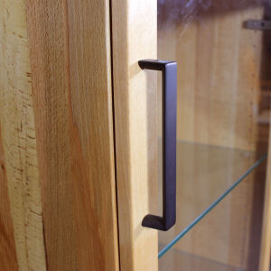 Highboard Kernbuche massiv mit Baumwollputz