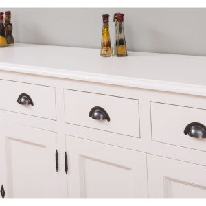 Esszimmer Sideboard Landhausstil altweiß