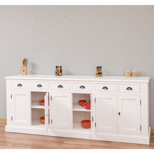 Esszimmer Sideboard Landhausstil altweiß