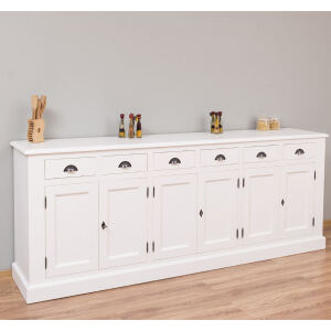 Esszimmer Sideboard Landhausstil altweiß