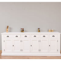 Esszimmer Sideboard Landhausstil altweiß