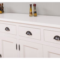 Esszimmer Sideboard Landhausstil altweiß