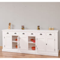 Esszimmer Sideboard Landhausstil altweiß
