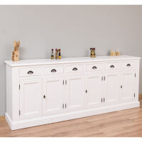 Esszimmer Sideboard Landhausstil altweiß
