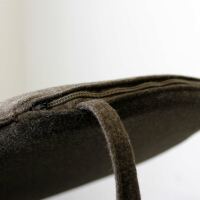 Rundes Sitzkissen zum Binden, mit Zierkante