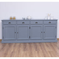 Günstiges Sideboard Landhausstil in fehgrau