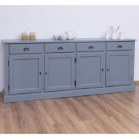 Günstiges Sideboard Landhausstil in fehgrau