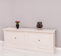 Massives Sideboard in cremeweiß