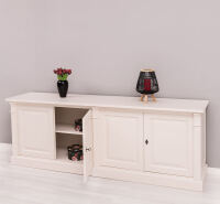 Massives Sideboard in cremeweiß