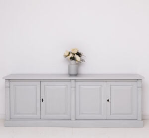 Sideboard Vintage im Shabby Chic look  braun grau