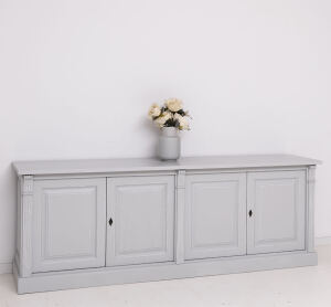 Sideboard Vintage im Shabby Chic look  braun grau