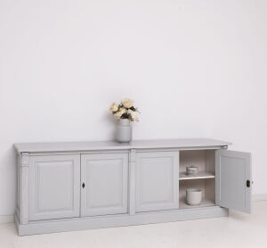 Sideboard Vintage im Shabby Chic look  braun grau