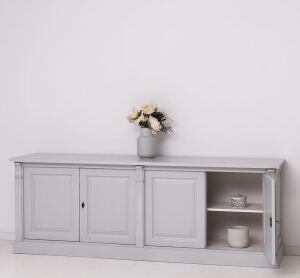 Sideboard Vintage im Shabby Chic look  braun grau