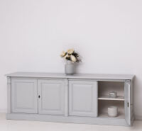 Sideboard Vintage im Shabby Chic look  braun grau