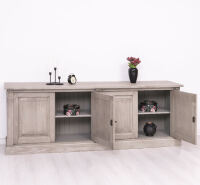 Massives Vintage Sideboard in graubraun