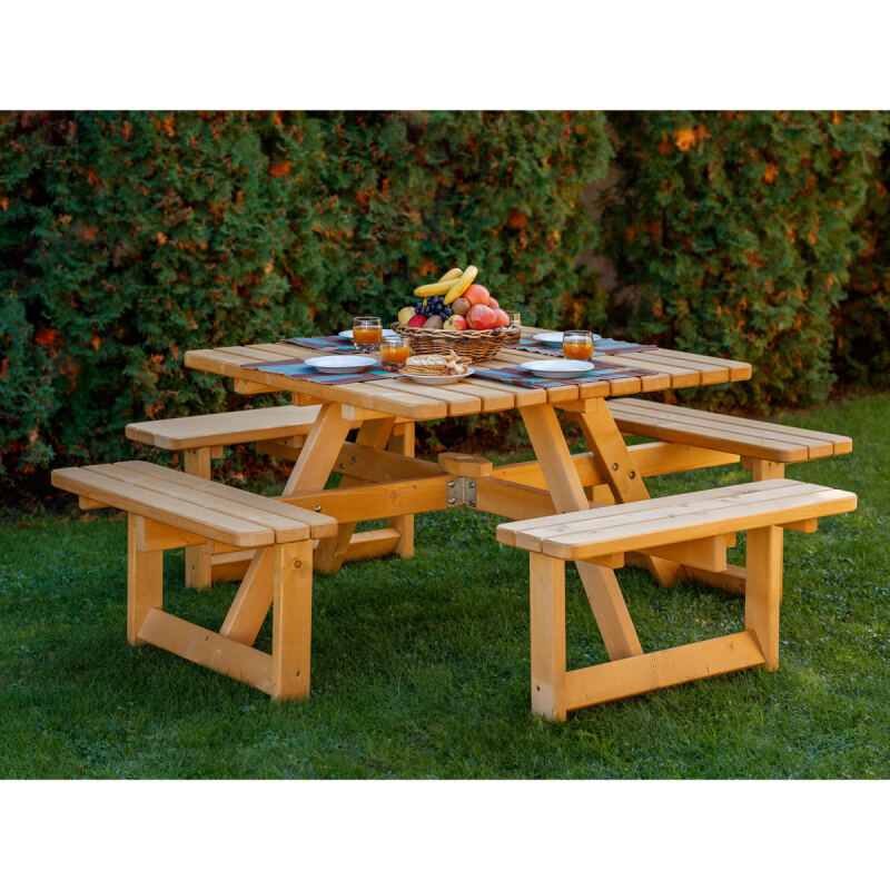 Picknicktisch Massiv Holz Erwachsene
