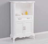 Badezimmer Hochschrank Vintage Design