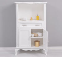 Badezimmer Hochschrank Vintage Design