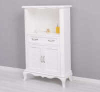 Badezimmer Hochschrank Vintage Design