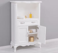 Badezimmer Hochschrank Vintage Design