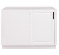 Landhausstil Küchen-Eckunterschrank rechts
