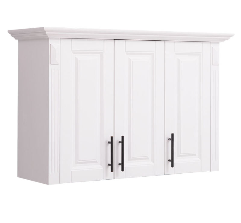 Landhausstil Küchenoberschrank dreitürig - 100 cm