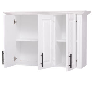 Landhausstil Küchenoberschrank dreitürig - 100 cm