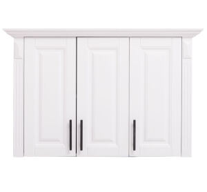 Landhausstil Küchenoberschrank dreitürig - 100 cm