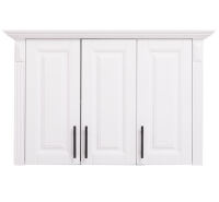 Landhausstil Küchenoberschrank dreitürig - 100 cm