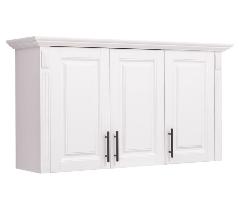 Landhausstil Küchenoberschrank dreitürig - 120 cm