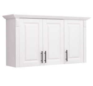 Landhausstil Küchenoberschrank dreitürig - 120 cm