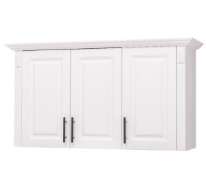 Landhausstil Küchenoberschrank dreitürig - 120 cm