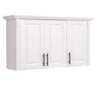 Landhausstil Küchenoberschrank dreitürig - 120 cm