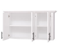Landhausstil Küchenoberschrank dreitürig - 120 cm