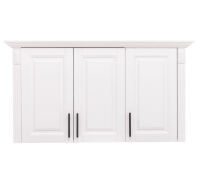 Landhausstil Küchenoberschrank dreitürig - 120 cm