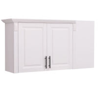Landhausstil Küchen-Eckoberschrank zweitürig links - 123 cm
