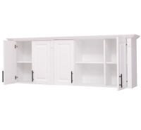 Großer Landhausstil Küchenoberschrank viertürig - 185 cm