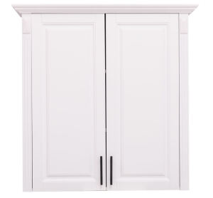 Landhausstil Küchenhängeschrank zweitürig - 100x100 cm