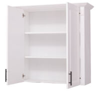 Landhausstil Küchenhängeschrank zweitürig - 100x100 cm