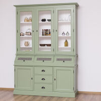 Grüner Buffetschrank Vintage mit Kippfächern
