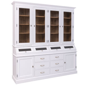Vintage Esszimmerschrank weiß
