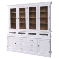 Vintage Esszimmerschrank weiß