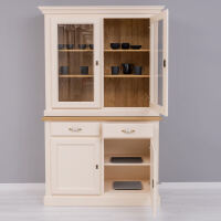 Schmaler Buffetschrank im Landhausstil Eierschale