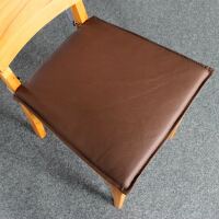 Leder Sitzkissen für Stuhl LINO - schoko